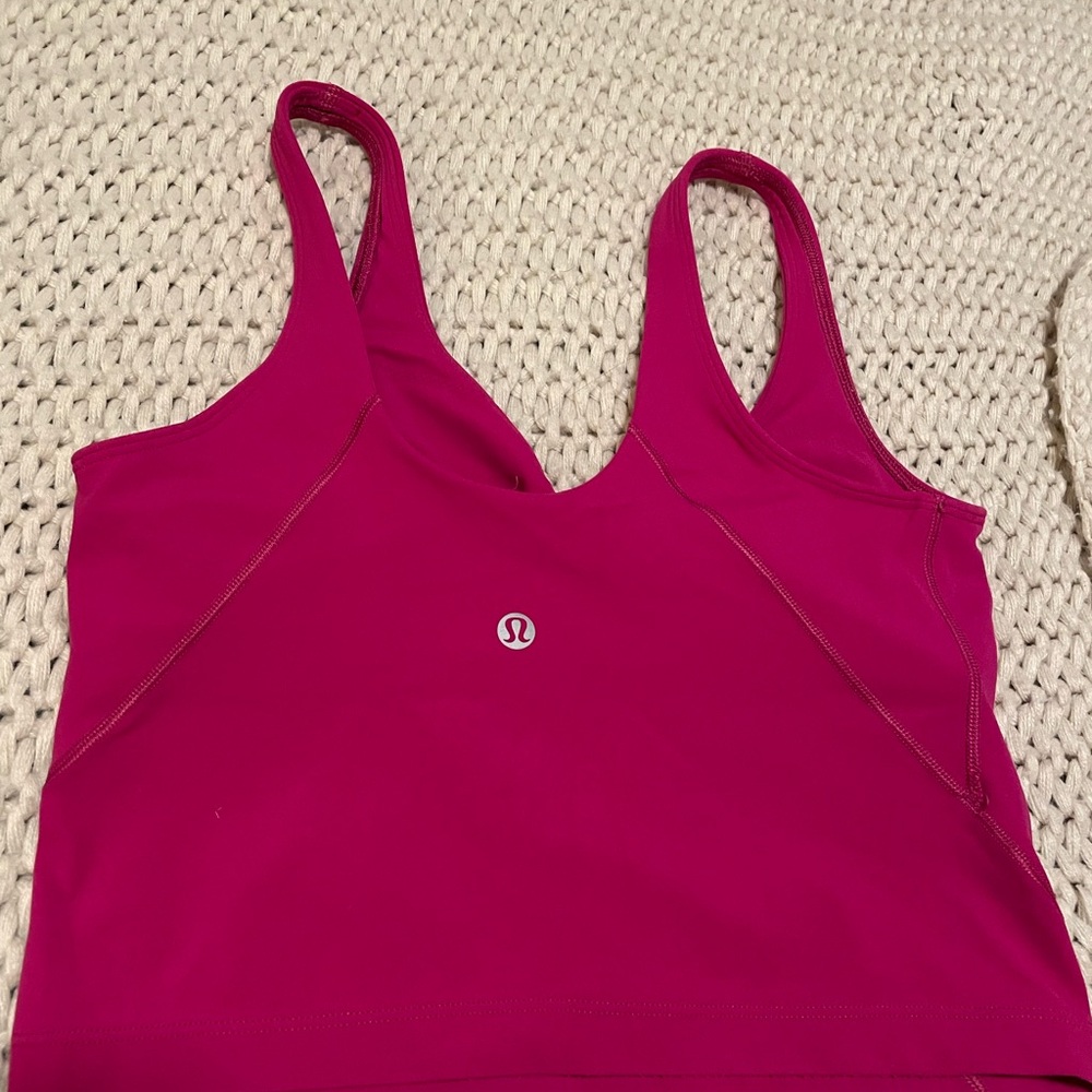 💗Bright Pink LuLu Align Tank